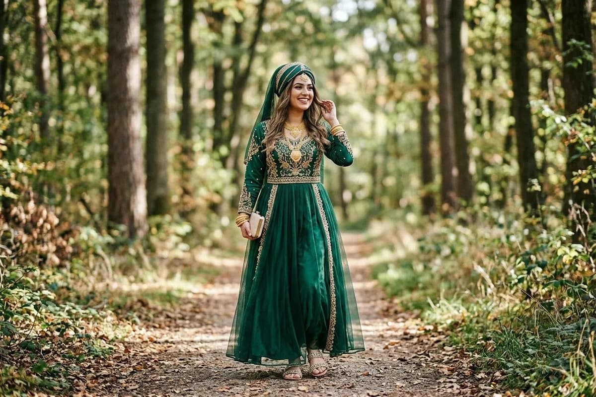 Henna Abend Kleid: 9 festliche Looks für die orientalische Feier – Titelbild