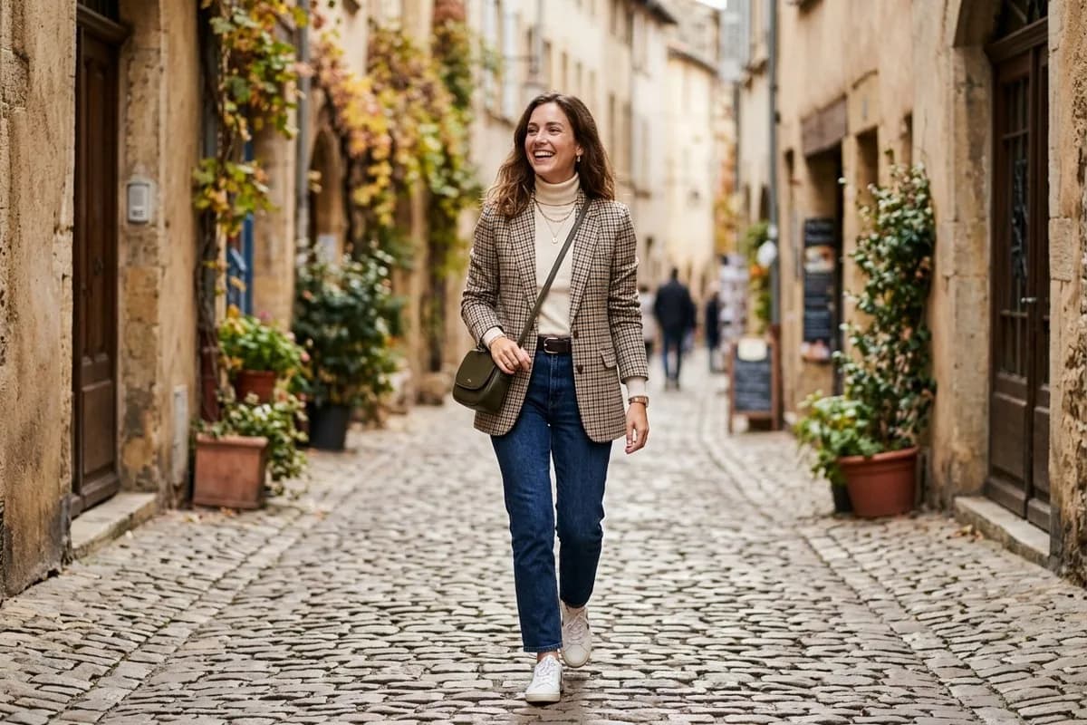 Karierten Blazer kombinieren: 9 Herbst-Looks mit klassischem Muster – Titelbild