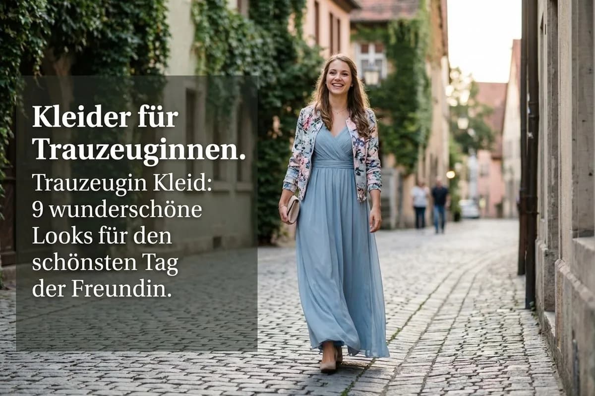 Trauzeugin Kleid: 9 wunderschöne Looks für den schönsten Tag der Freundin – Titelbild