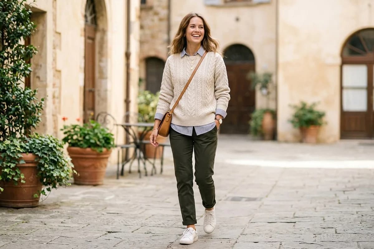 Pullover mit Hemd: 9 Layering-Looks für die Übergangszeit – Titelbild