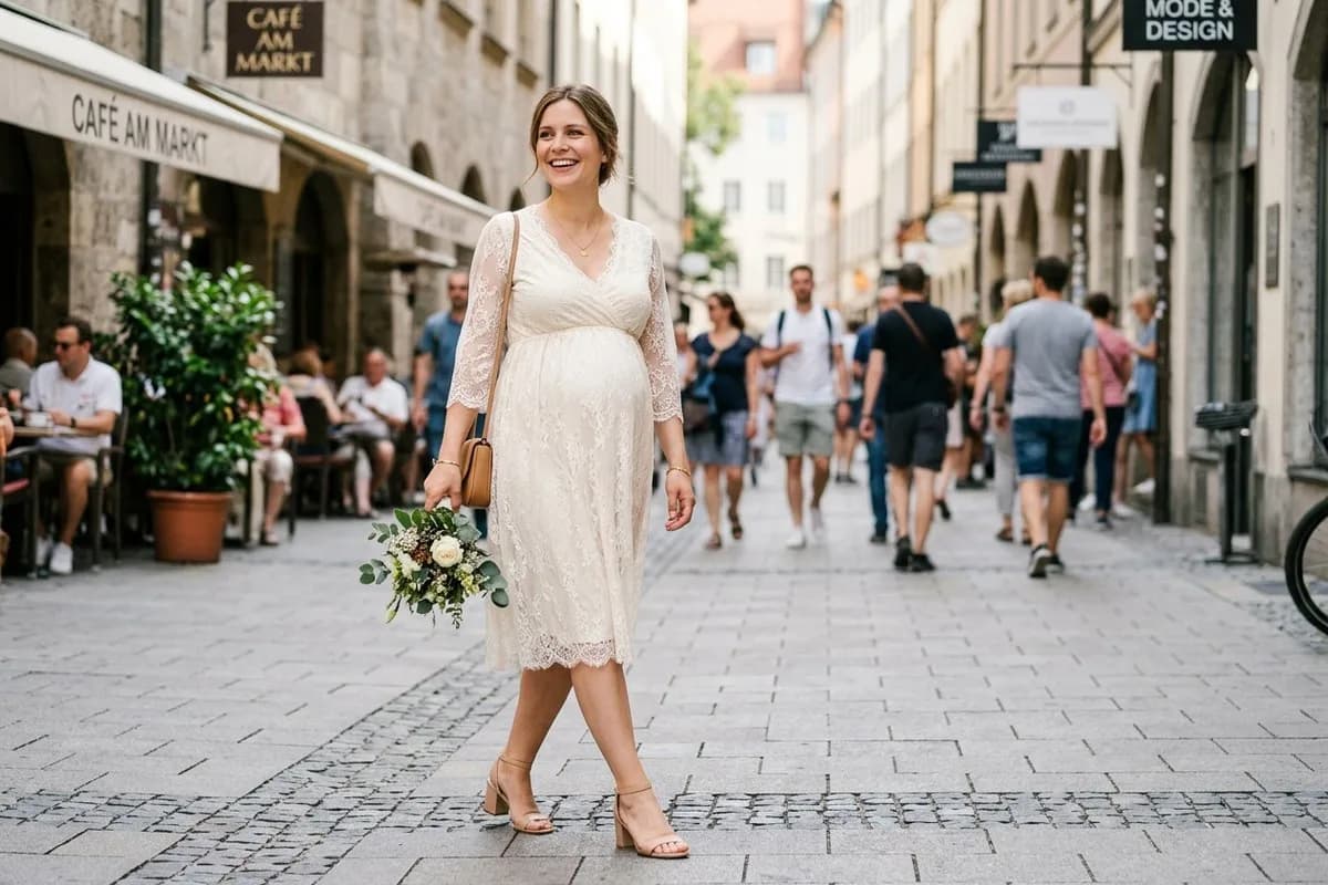 Standesamt Kleid für Schwangere: 9 wunderschöne Looks für die Braut in anderen Umständen – Titelbild