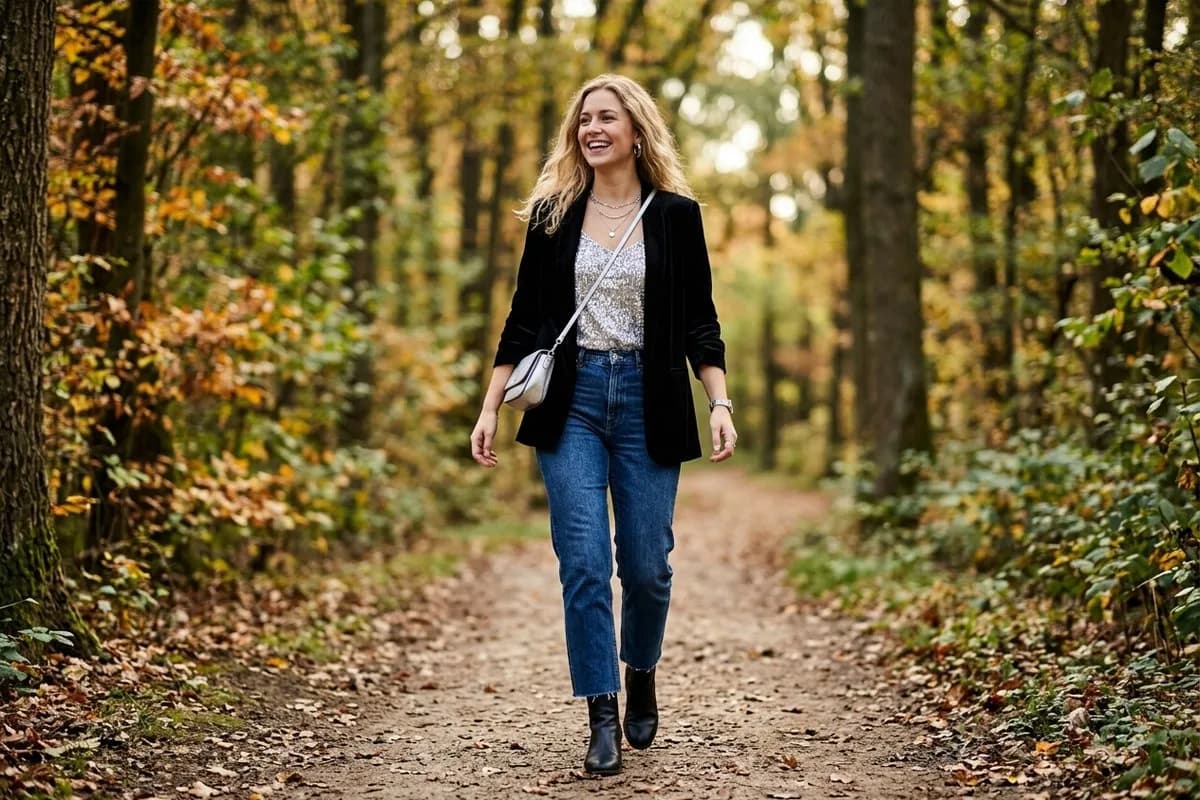 Jeans Party Outfit: 9 Styling-Ideen für deinen glanzvollen Auftritt – Titelbild