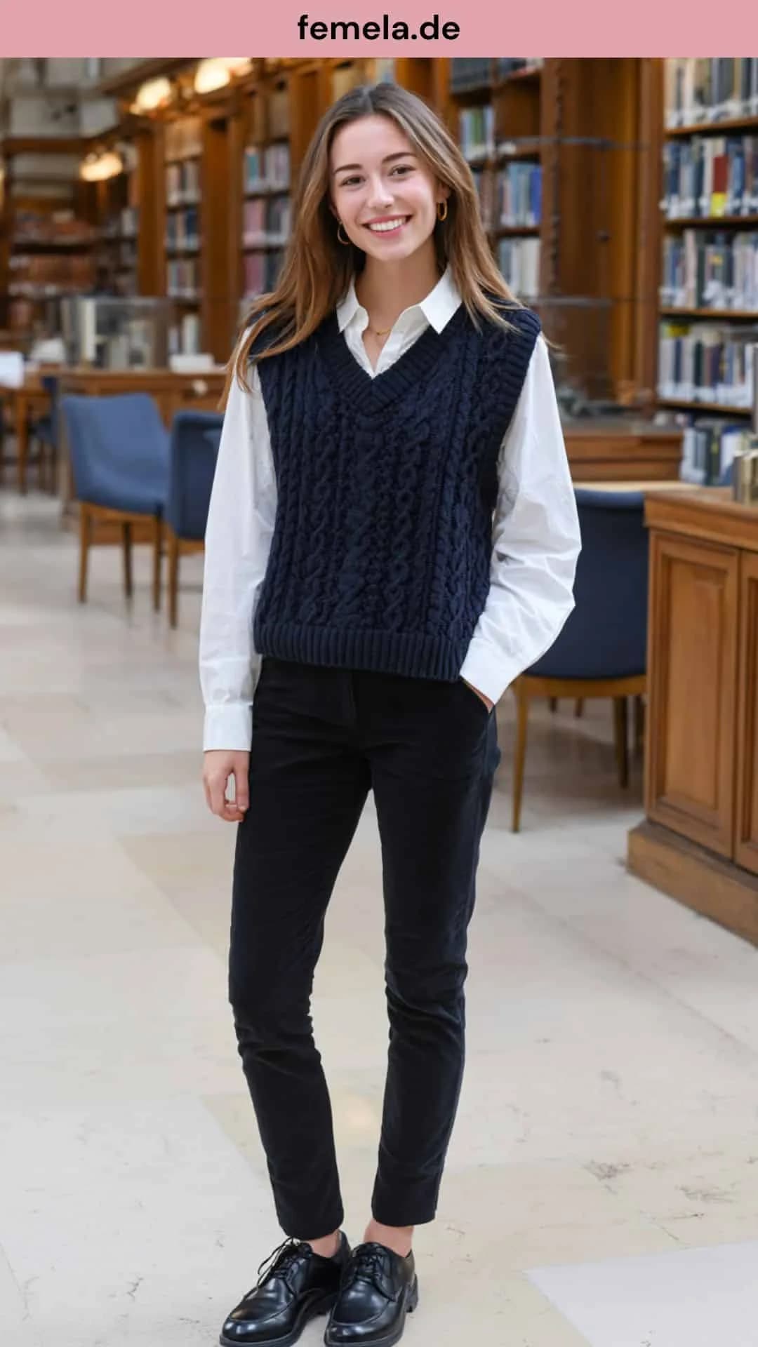 preppy-style-weisse-bluse