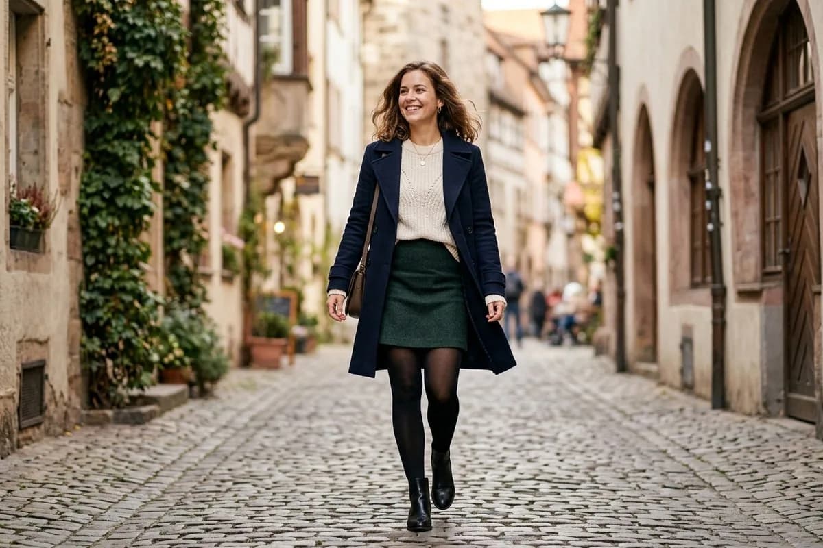 Schwarze Strumpfhose kombinieren: 9 elegante Looks für die kühlere Jahreszeit – Titelbild