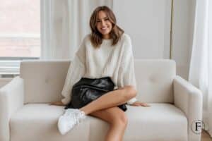 5 Styling-Ideen: So vielseitig kannst du deinen Lederrock kombinieren