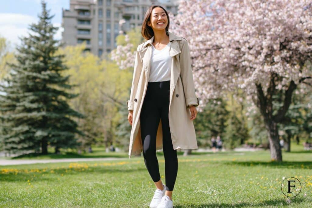 Das perfekte Leggings Outfit für den Frühling: 9 tolle Ideen für jeden Anlass